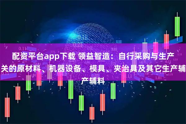 配资平台app下载 领益智造：自行采购与生产相关的原材料、机器设备、模具、夹治具及其它生产辅料